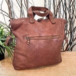 Cortanza Rota Italian Convertible Backpack Leather Bag